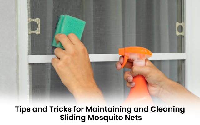 sliding mosquito nets