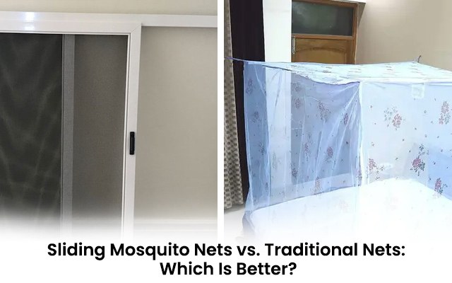 sliding mosquito nets