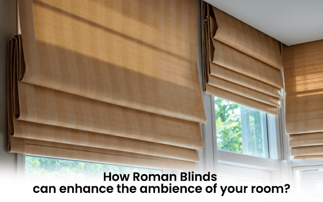 Roman window blinds manufacturer in Kolkata